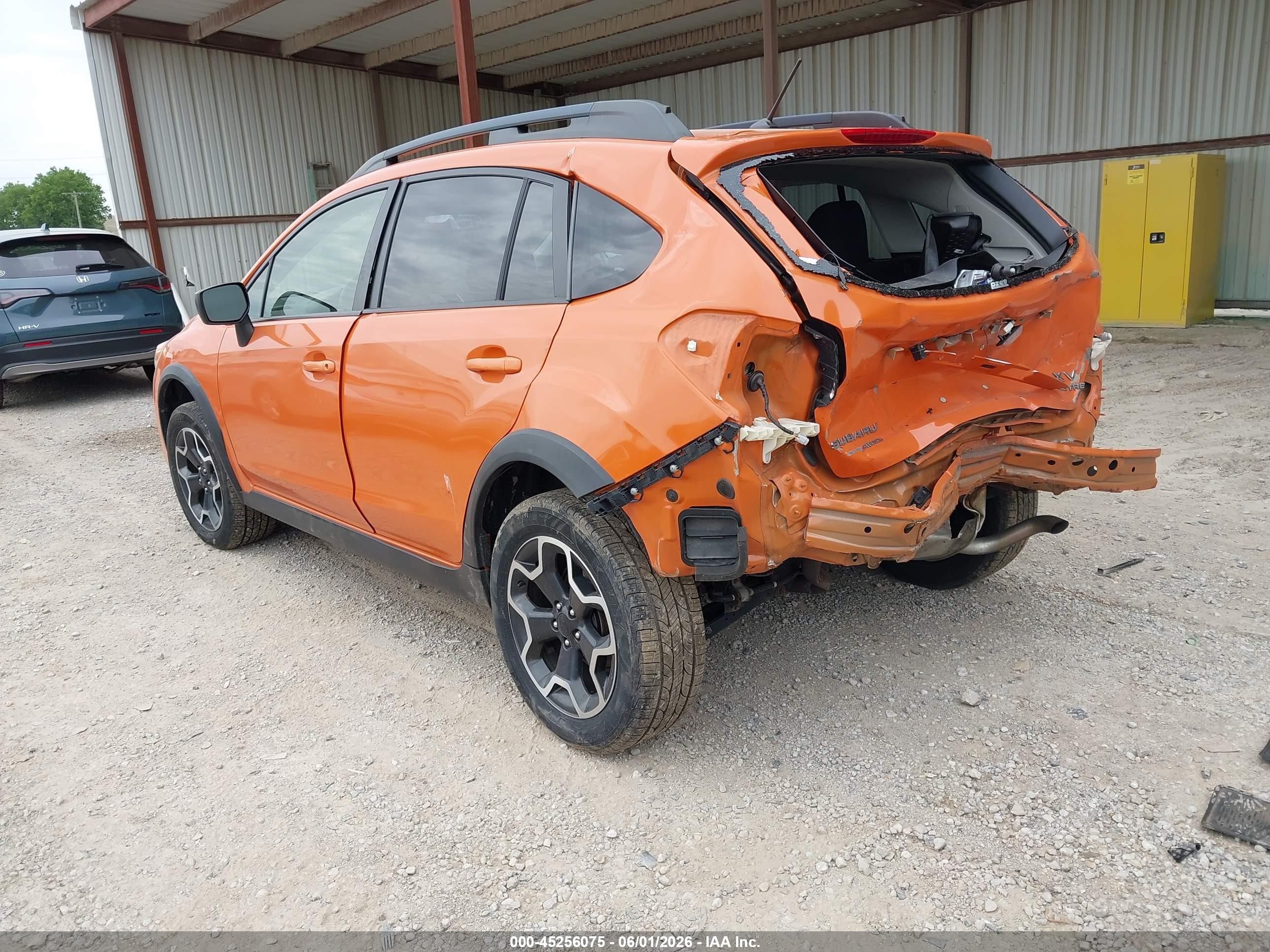 2015 Subaru Xv Crosstrek 2.0i Orange vin: JF2GPAAC9F9322117