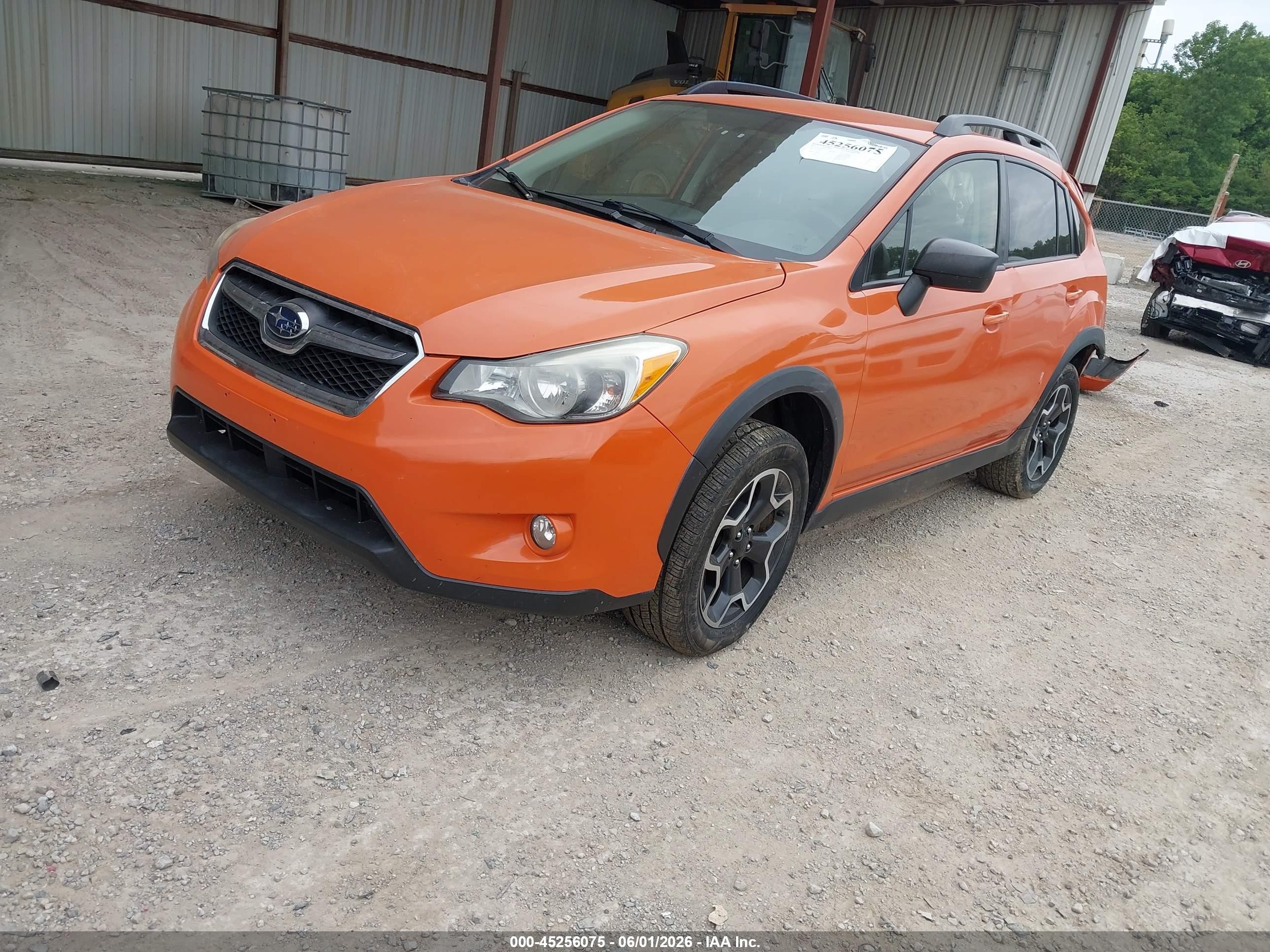 2015 Subaru Xv Crosstrek 2.0i Orange vin: JF2GPAAC9F9322117