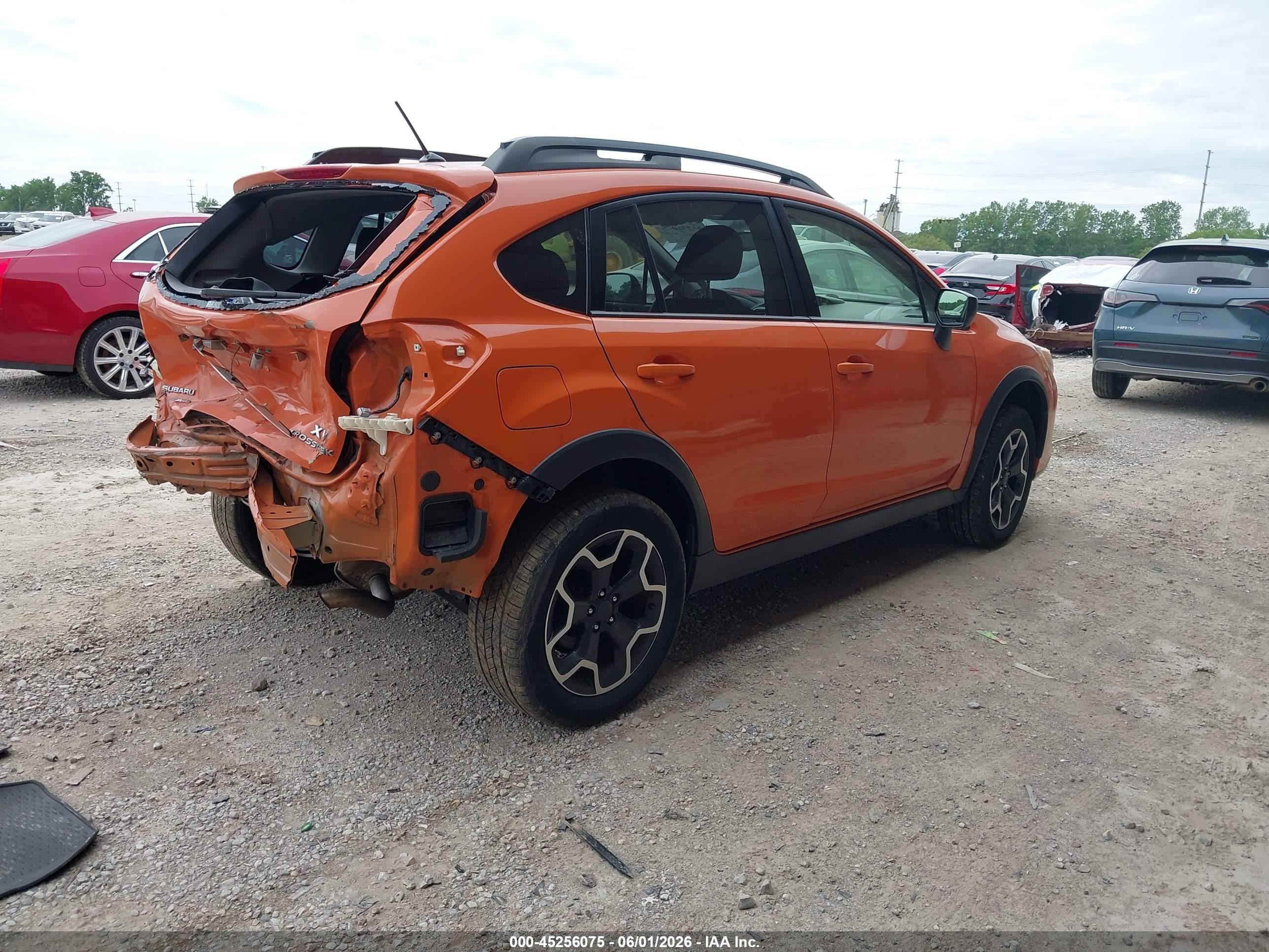 2015 Subaru Xv Crosstrek 2.0i Orange vin: JF2GPAAC9F9322117
