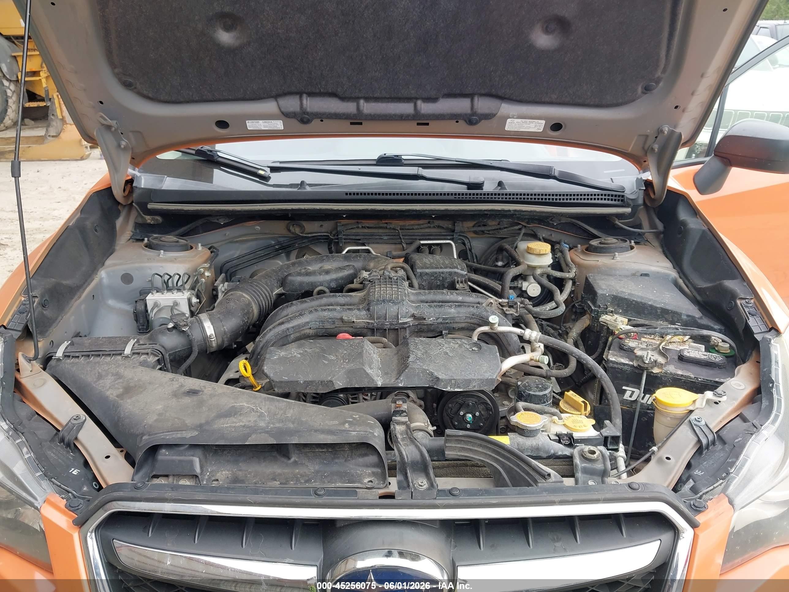 2015 Subaru Xv Crosstrek 2.0i Orange vin: JF2GPAAC9F9322117