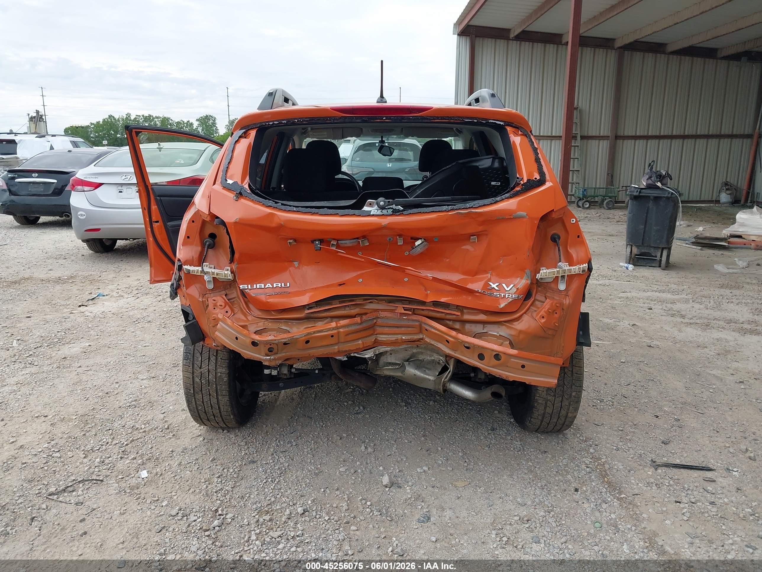 2015 Subaru Xv Crosstrek 2.0i Orange vin: JF2GPAAC9F9322117