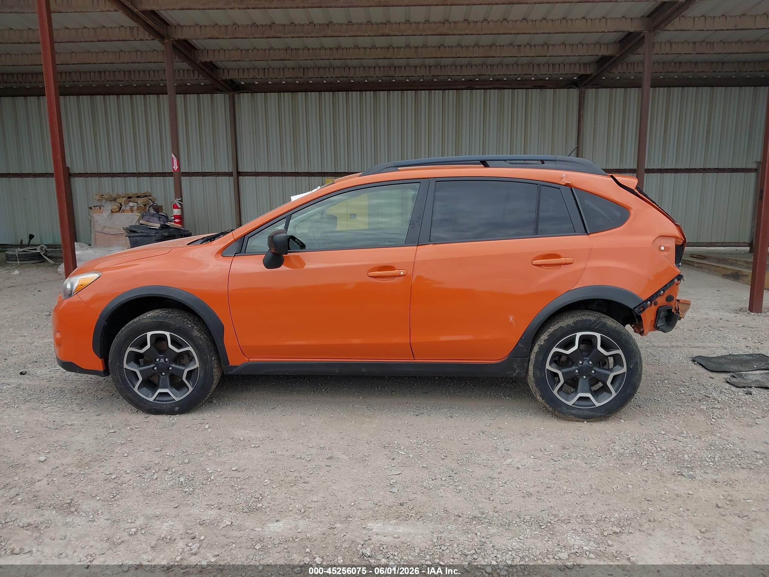 2015 Subaru Xv Crosstrek 2.0i Orange vin: JF2GPAAC9F9322117