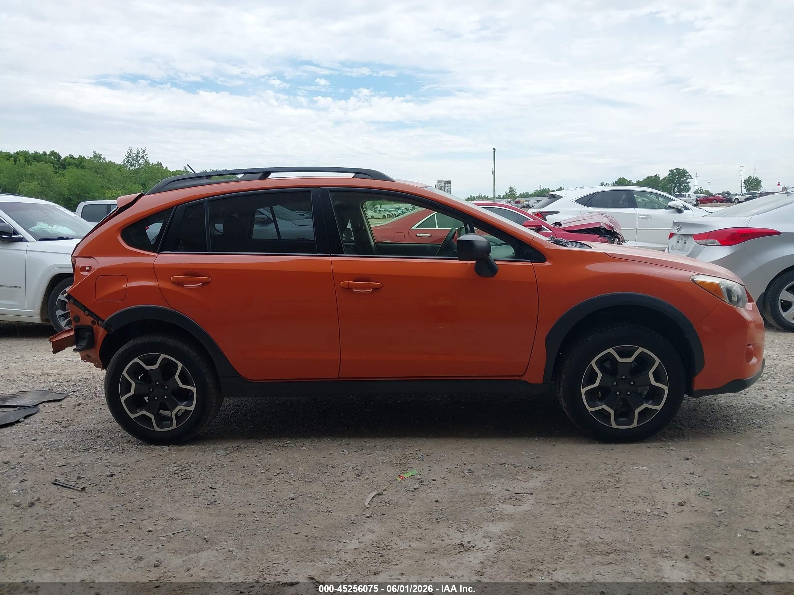 2015 Subaru Xv Crosstrek 2.0i Orange vin: JF2GPAAC9F9322117