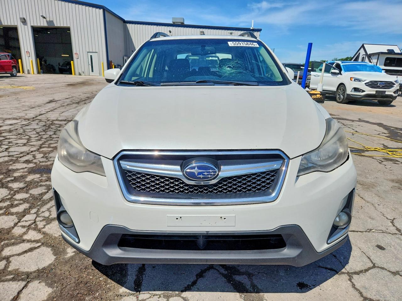 2016 Subaru Crosstrek Premium White vin: JF2GPABC0G8284931
