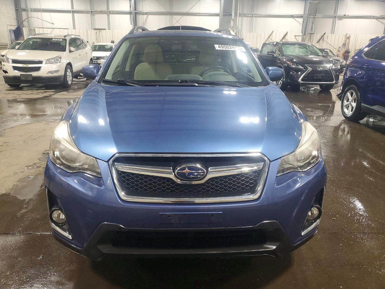 2016 Subaru Crosstrek Premium Синий vin: JF2GPABC0G8348191
