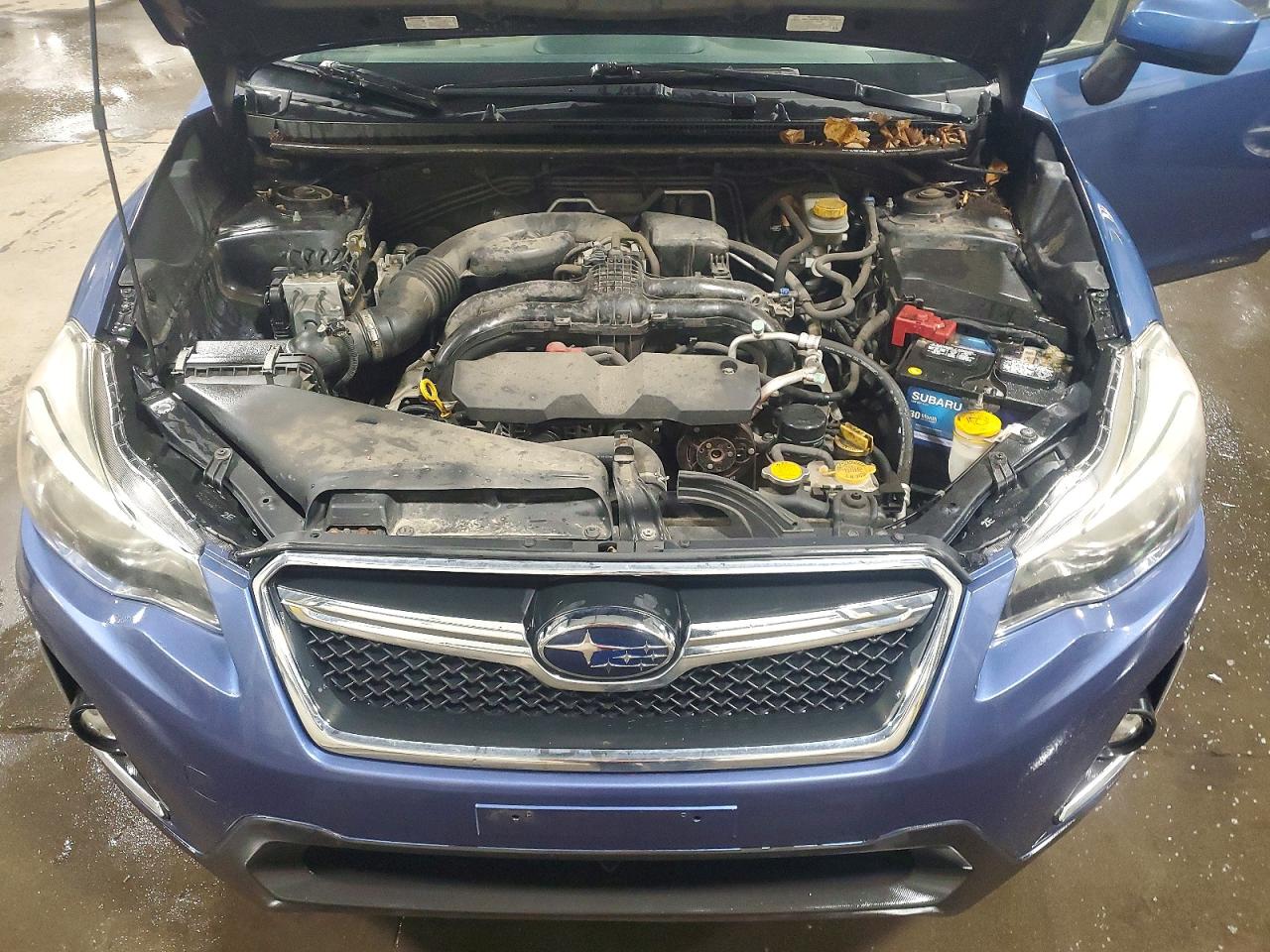 2016 Subaru Crosstrek Premium Синий vin: JF2GPABC0G8348191