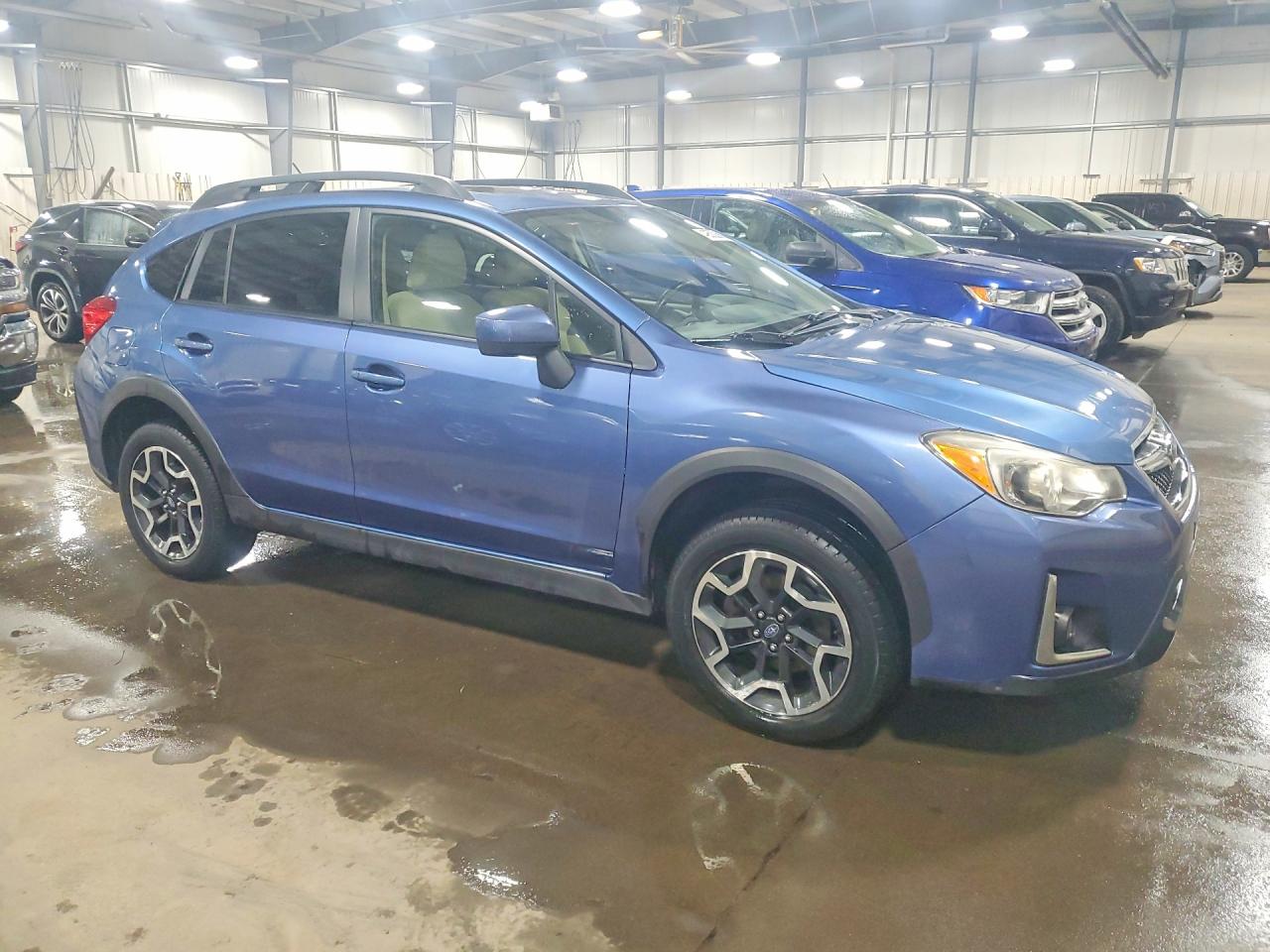 2016 Subaru Crosstrek Premium Синий vin: JF2GPABC0G8348191