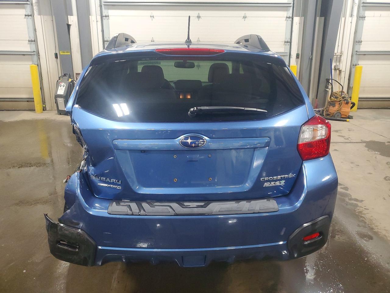 2016 Subaru Crosstrek Premium Синий vin: JF2GPABC0G8348191