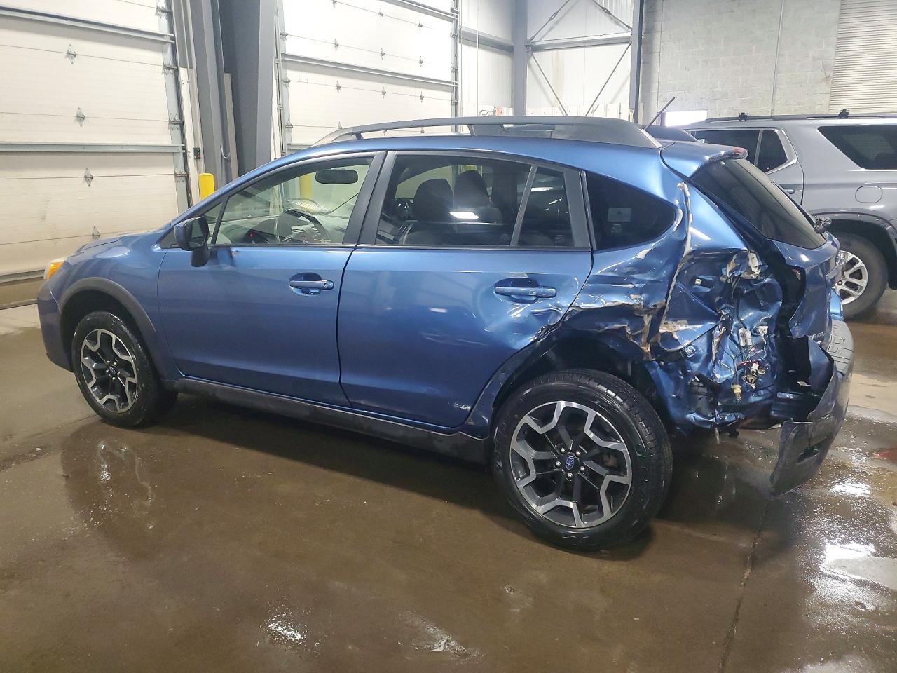 2016 Subaru Crosstrek Premium Синий vin: JF2GPABC0G8348191