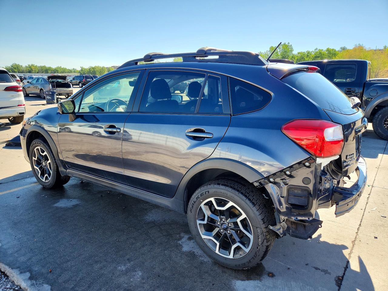 2017 Subaru Crosstrek Premium Серый vin: JF2GPABC0HH281559