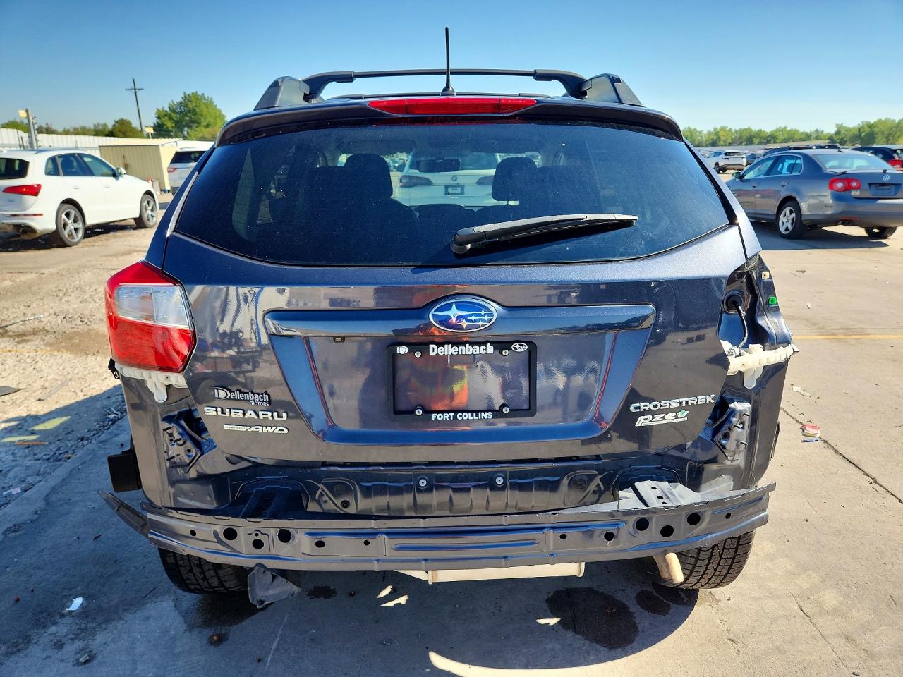 2017 Subaru Crosstrek Premium Серый vin: JF2GPABC0HH281559