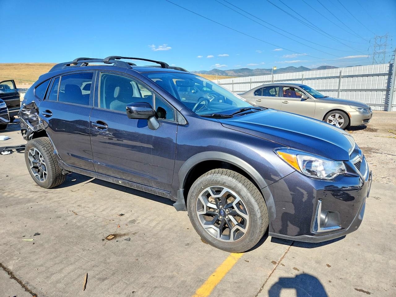 2017 Subaru Crosstrek Premium Серый vin: JF2GPABC0HH281559