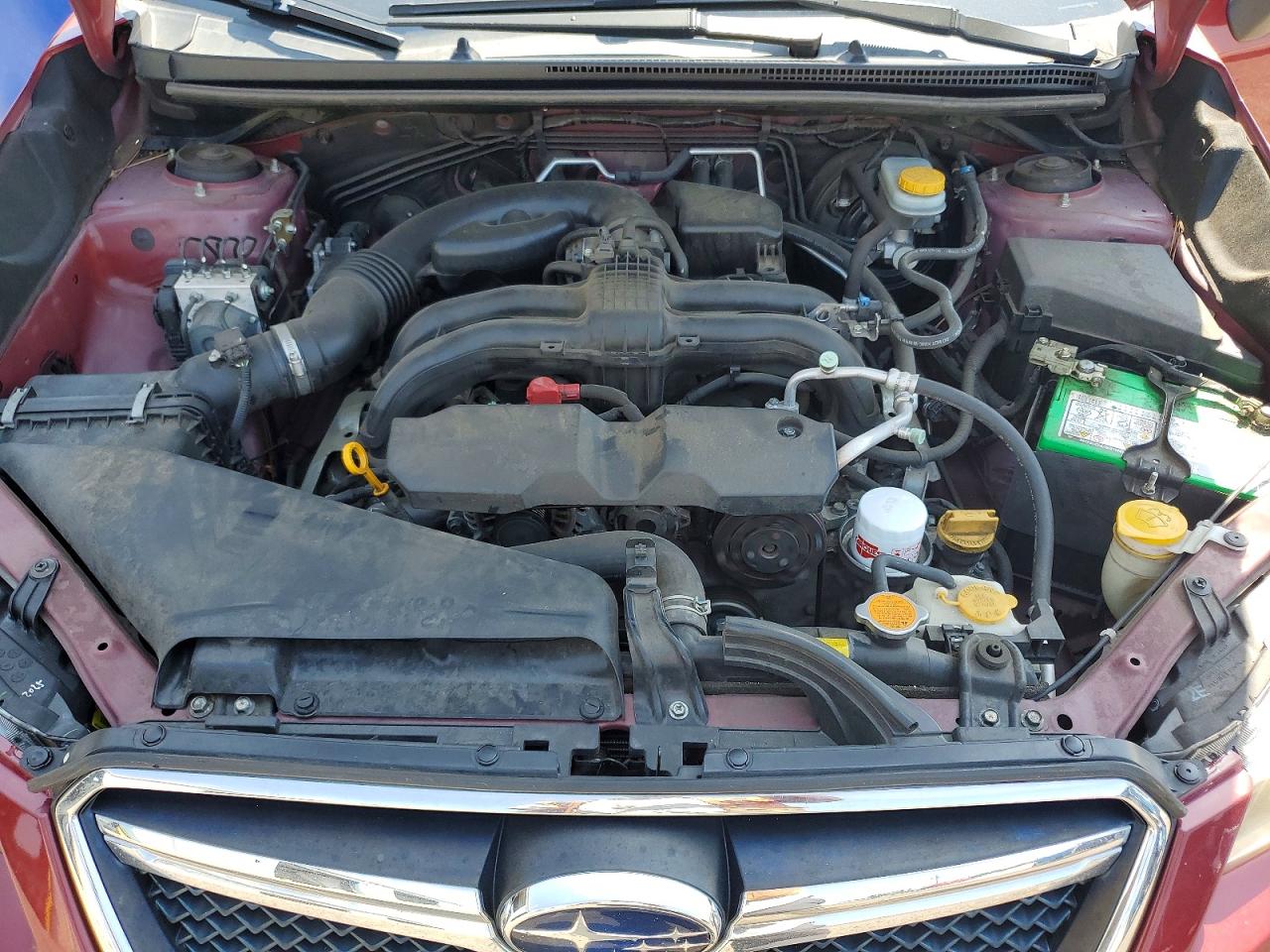 2017 Subaru Crosstrek Premium Burgundy vin: JF2GPABC2HH234307