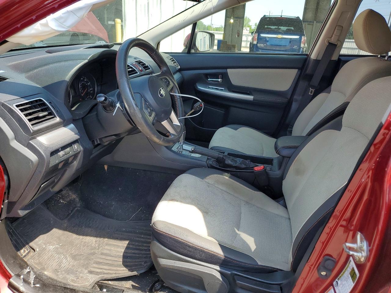 2017 Subaru Crosstrek Premium Burgundy vin: JF2GPABC2HH234307