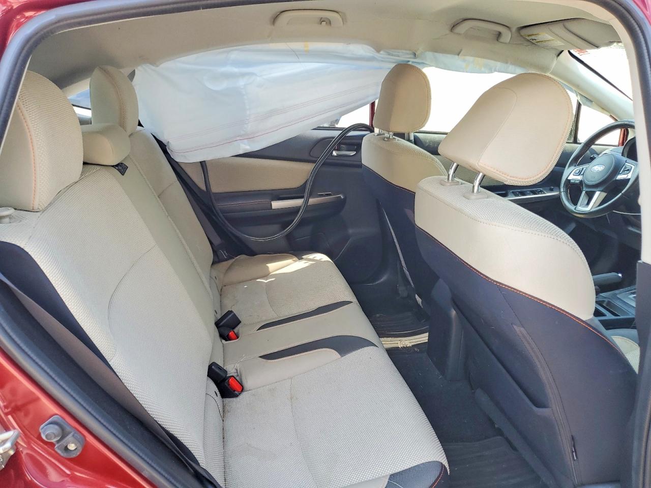 2017 Subaru Crosstrek Premium Burgundy vin: JF2GPABC2HH234307