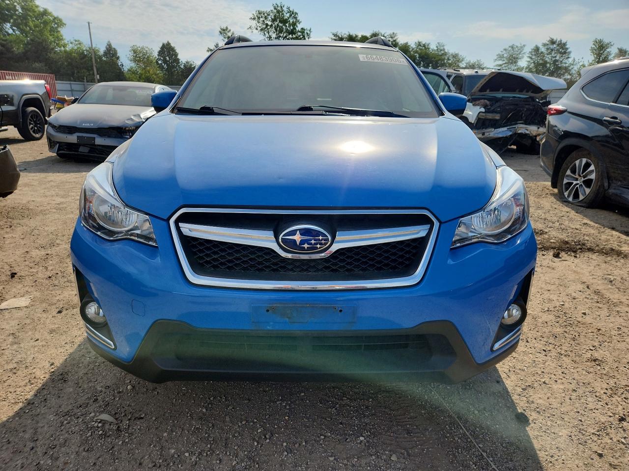 2016 Subaru Crosstrek Premium Blue vin: JF2GPABC3G8319025