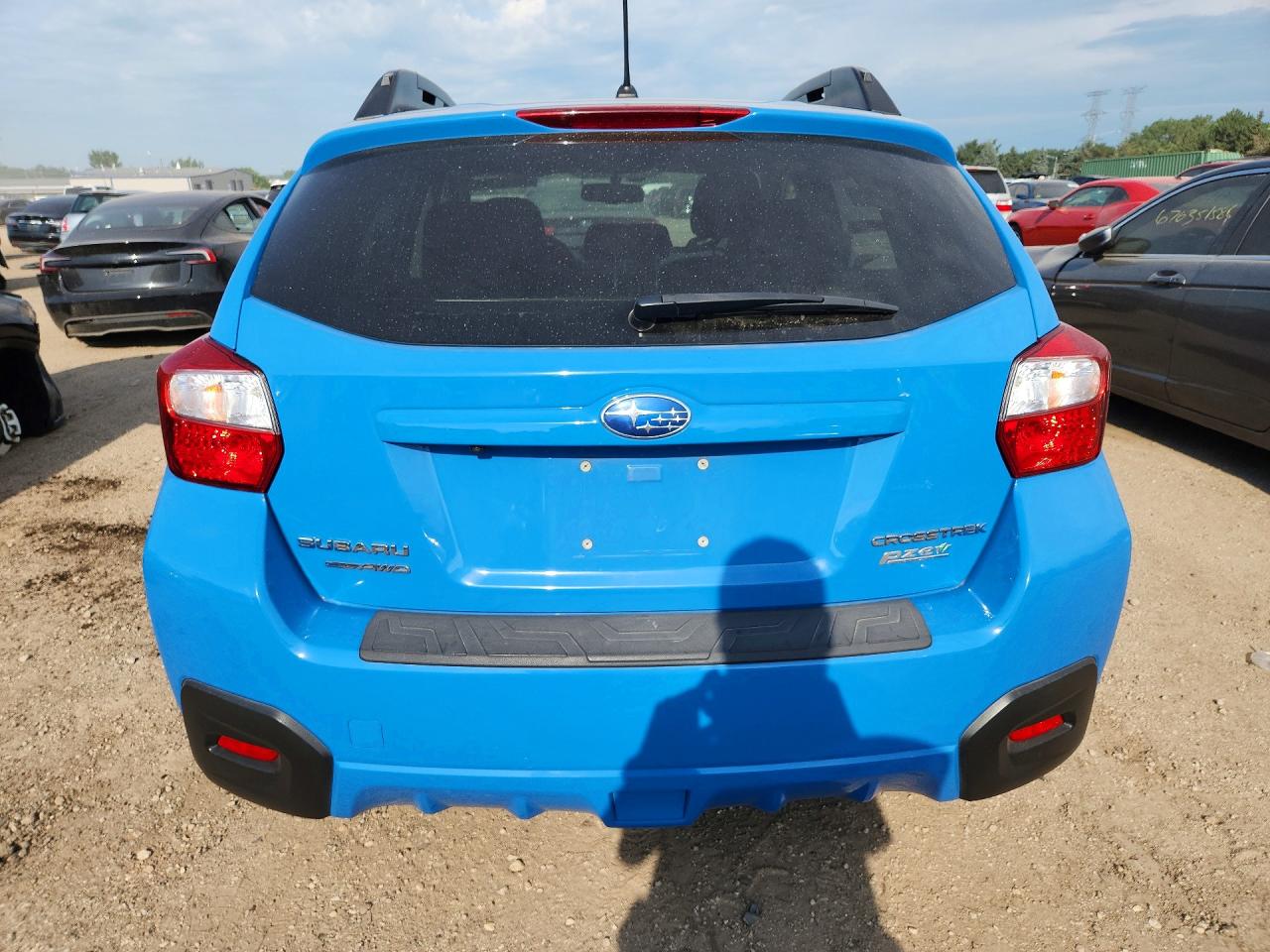 2016 Subaru Crosstrek Premium Blue vin: JF2GPABC3G8319025