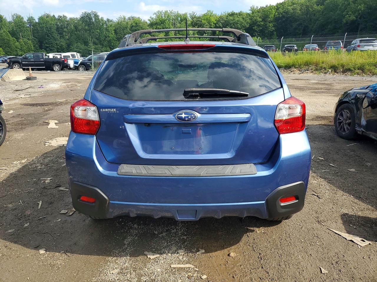 2017 Subaru Crosstrek Premium Blue vin: JF2GPABC3H8210923