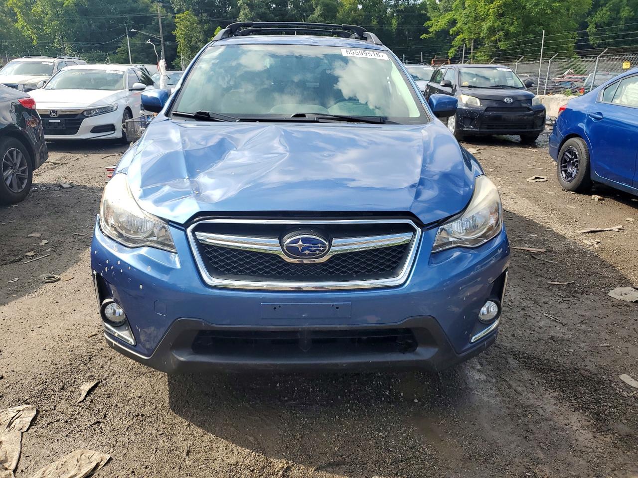 2017 Subaru Crosstrek Premium Blue vin: JF2GPABC3H8210923