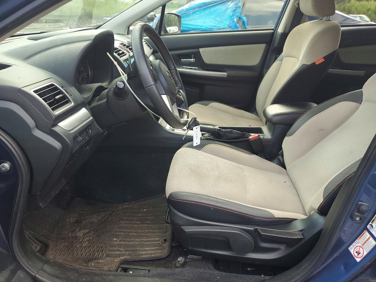 2017 Subaru Crosstrek Premium Blue vin: JF2GPABC3H8210923