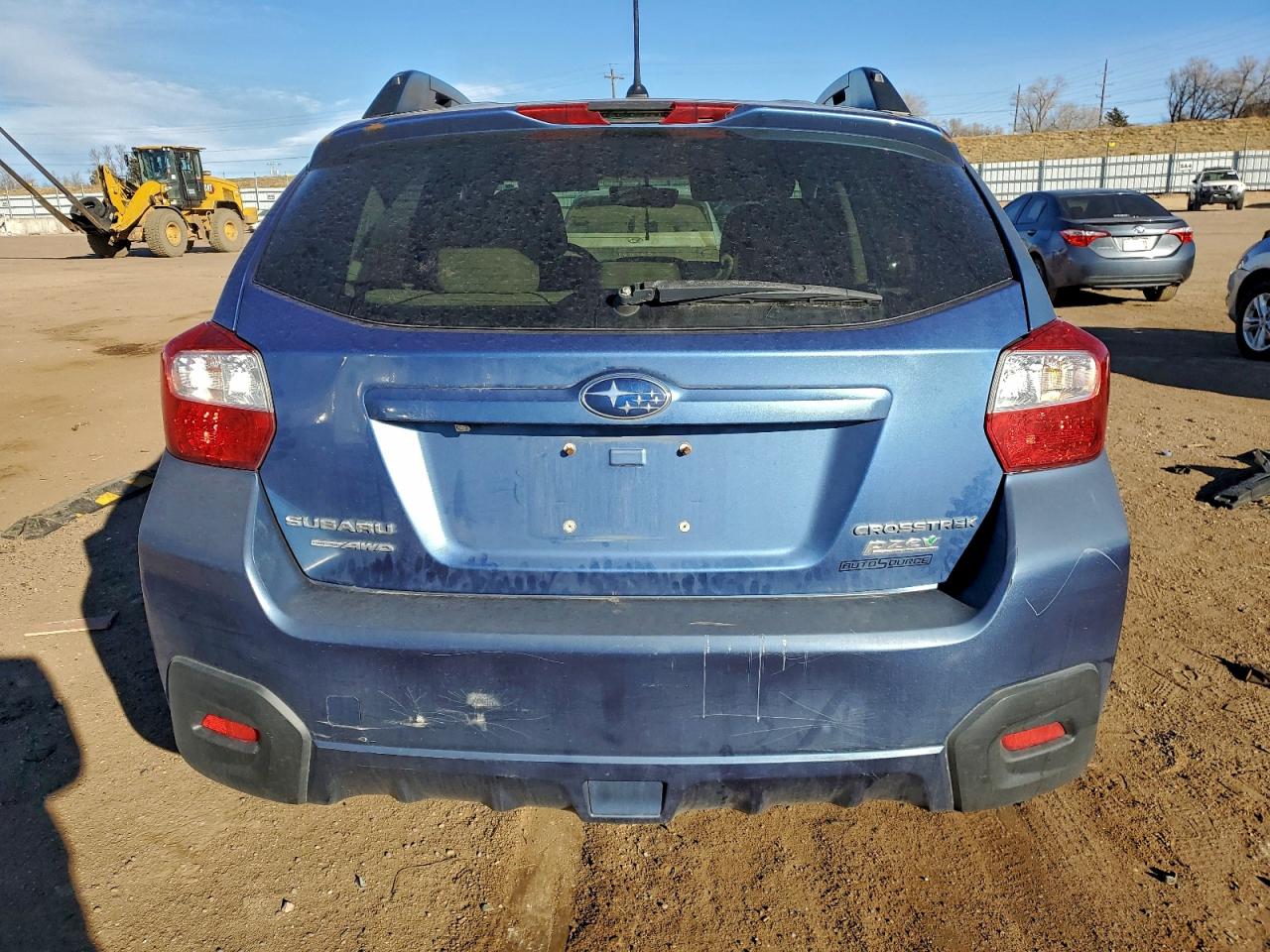 2017 Subaru Crosstrek Premium Blue vin: JF2GPABC3HH239371