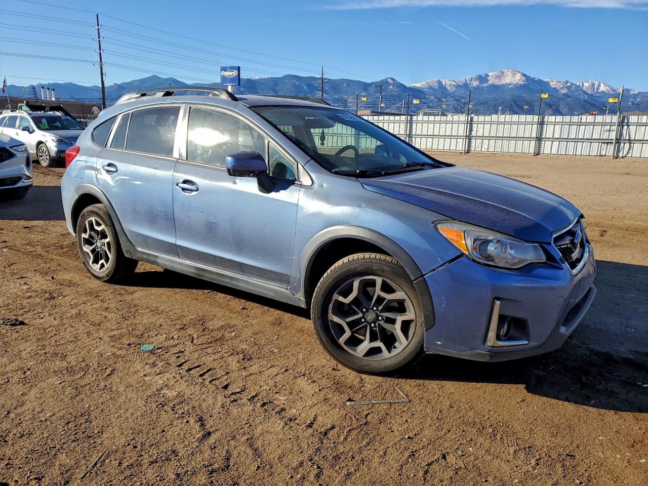 2017 Subaru Crosstrek Premium Blue vin: JF2GPABC3HH239371