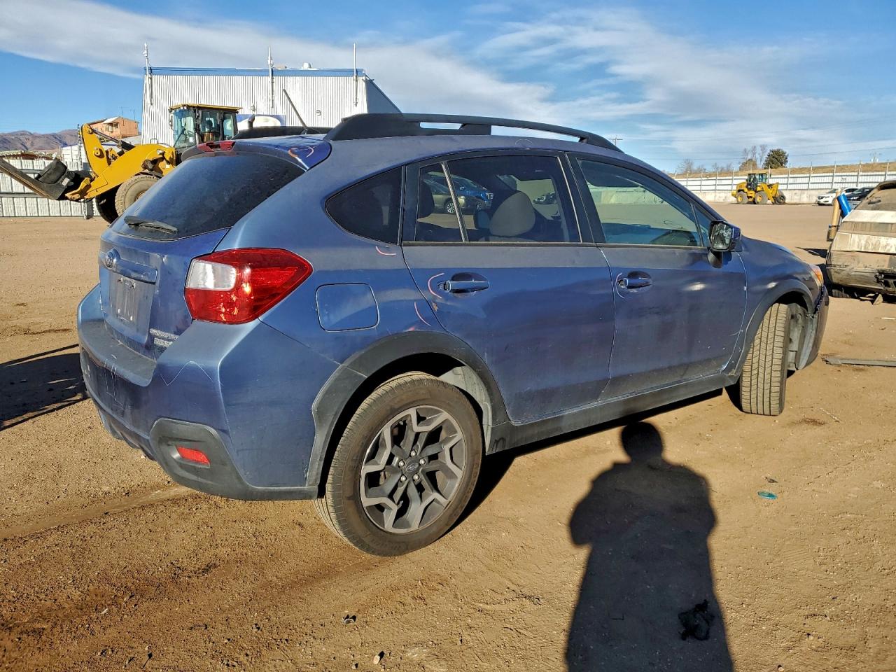 2017 Subaru Crosstrek Premium Blue vin: JF2GPABC3HH239371