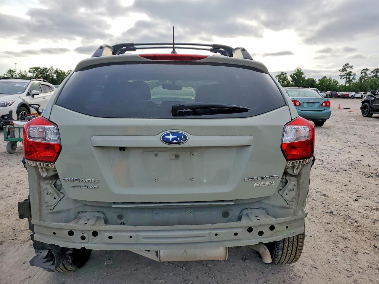 2017 Subaru Crosstrek Premium Green vin: JF2GPABC4HH275957