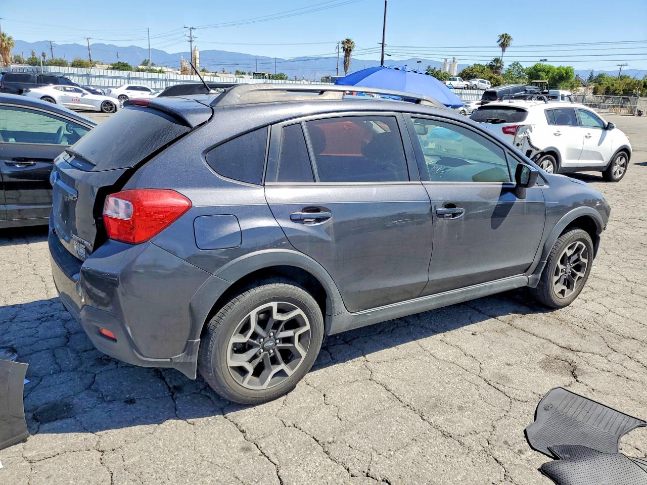2016 Subaru Crosstrek Charcoal vin: JF2GPABC5G8206998