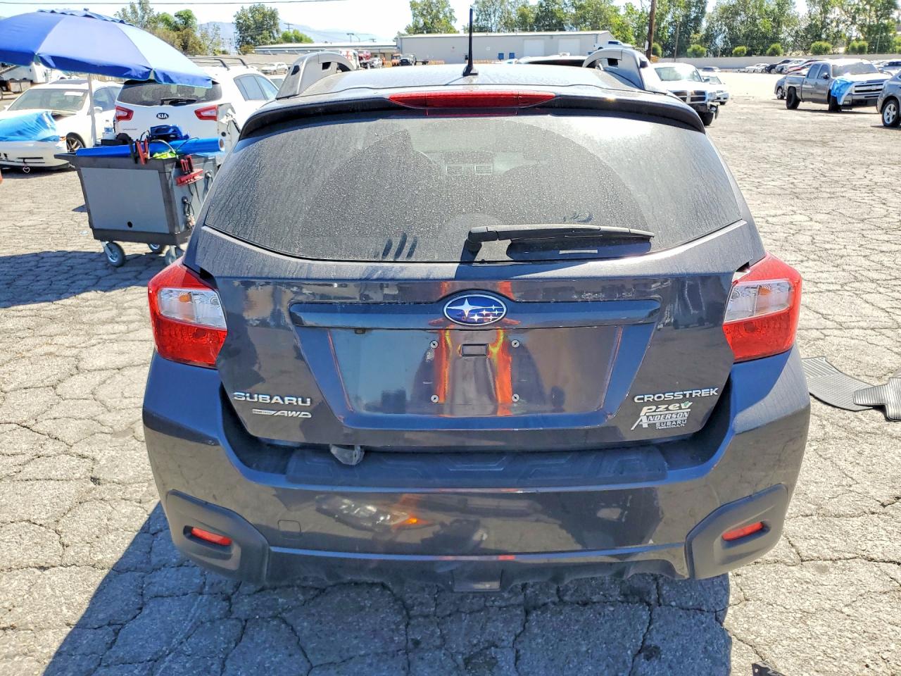 2016 Subaru Crosstrek Charcoal vin: JF2GPABC5G8206998