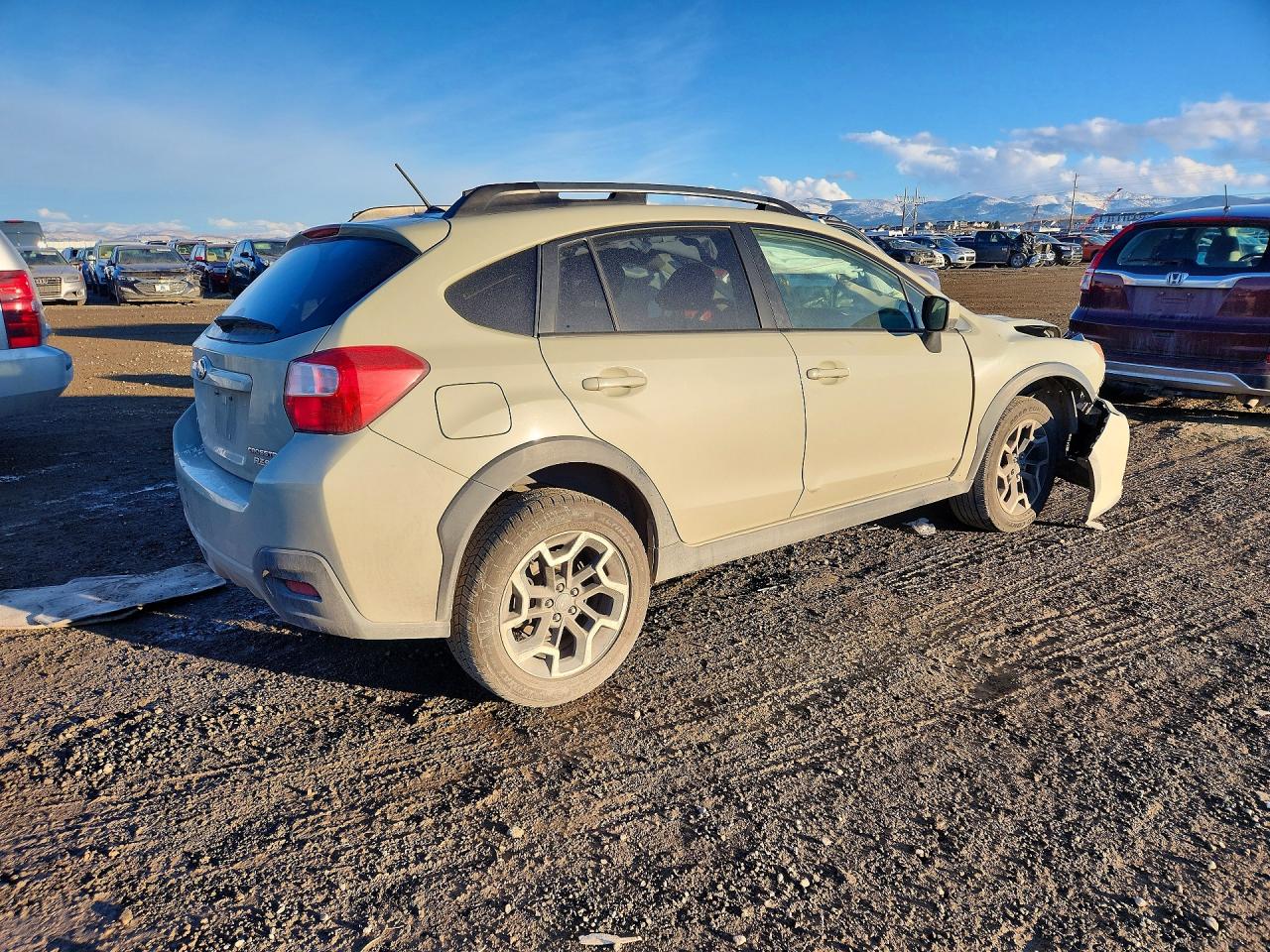 2016 Subaru Crosstrek Premium Green vin: JF2GPABC5G8268627