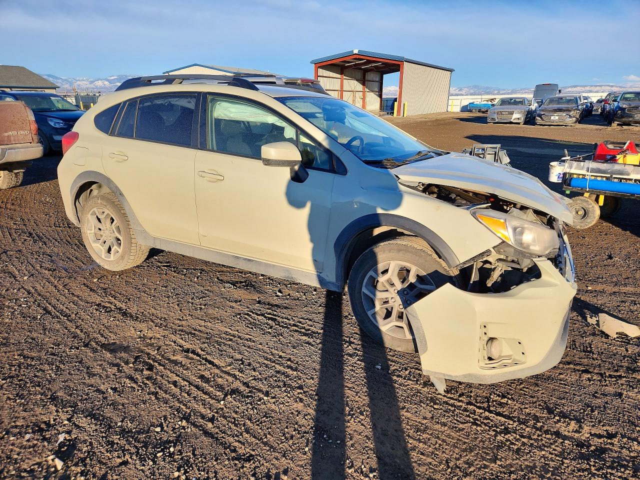 2016 Subaru Crosstrek Premium Green vin: JF2GPABC5G8268627