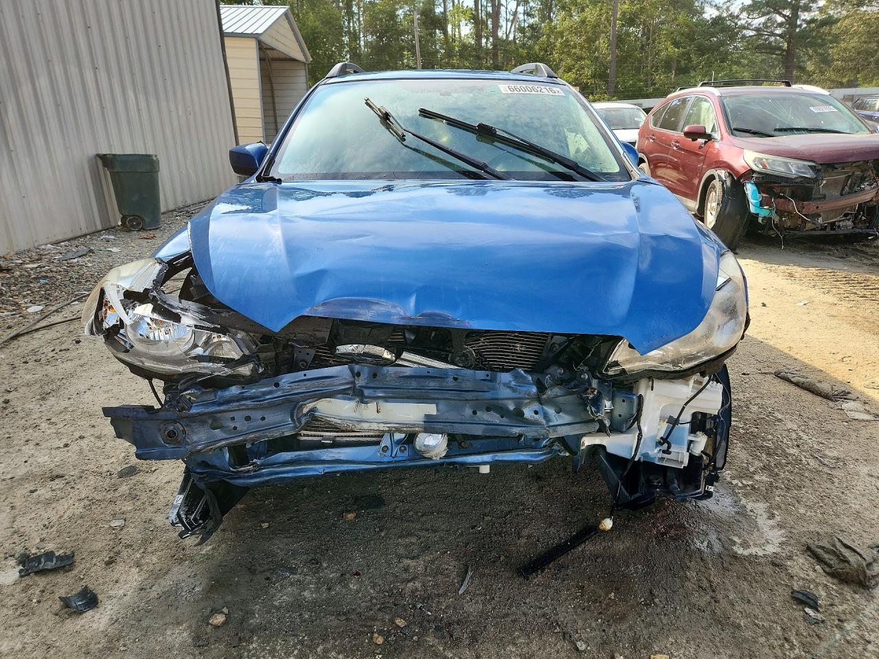 2016 Subaru Crosstrek Premium Blue vin: JF2GPABC5G8270751