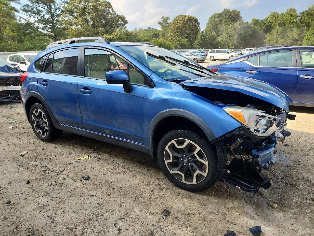 2016 Subaru Crosstrek Premium Blue vin: JF2GPABC5G8270751