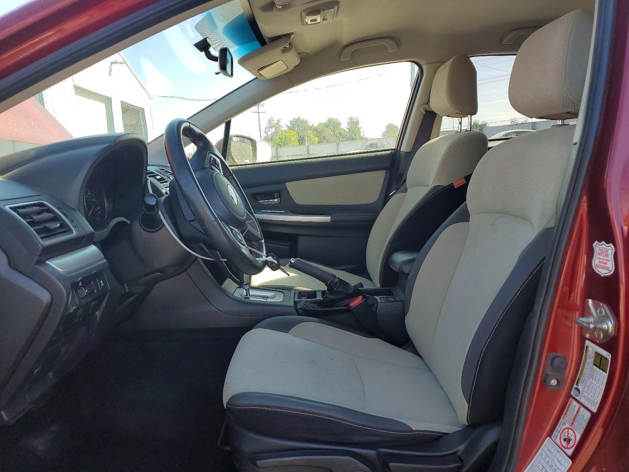 2017 Subaru Crosstrek Premium Red vin: JF2GPABC5HH275787