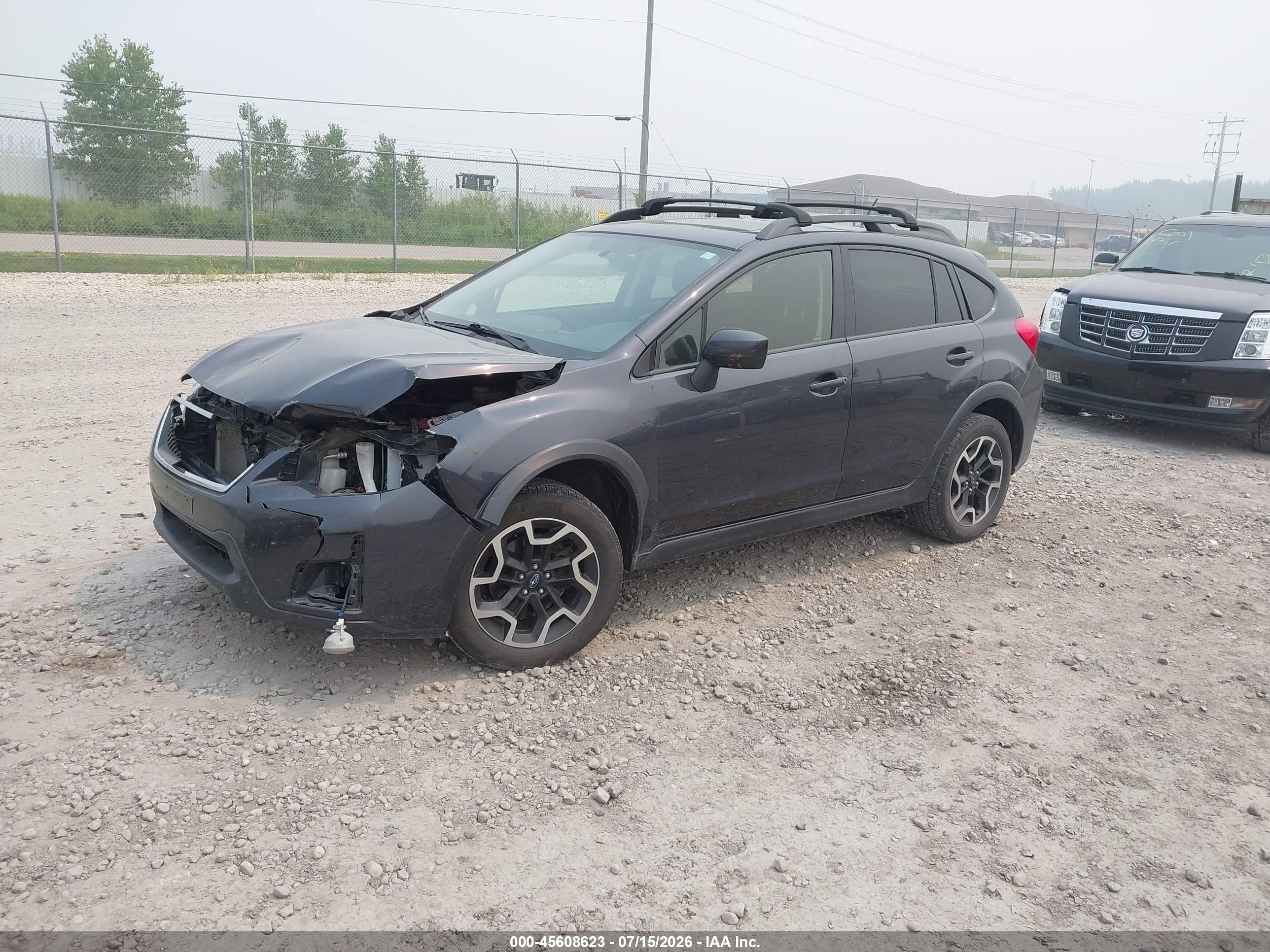 2017 Subaru Crosstrek 2.0i Premium Серый vin: JF2GPABC6HH227313