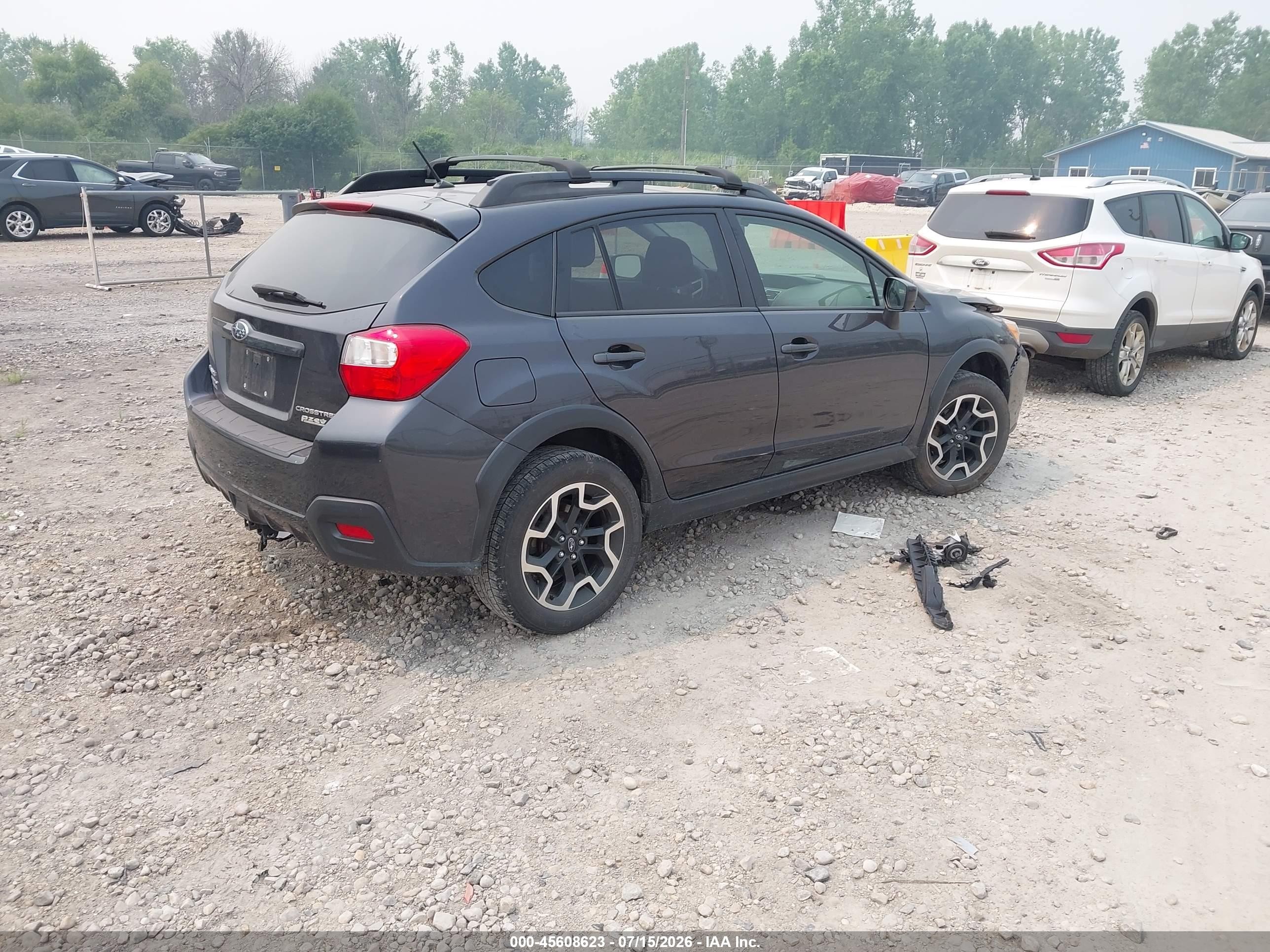 2017 Subaru Crosstrek 2.0i Premium Серый vin: JF2GPABC6HH227313