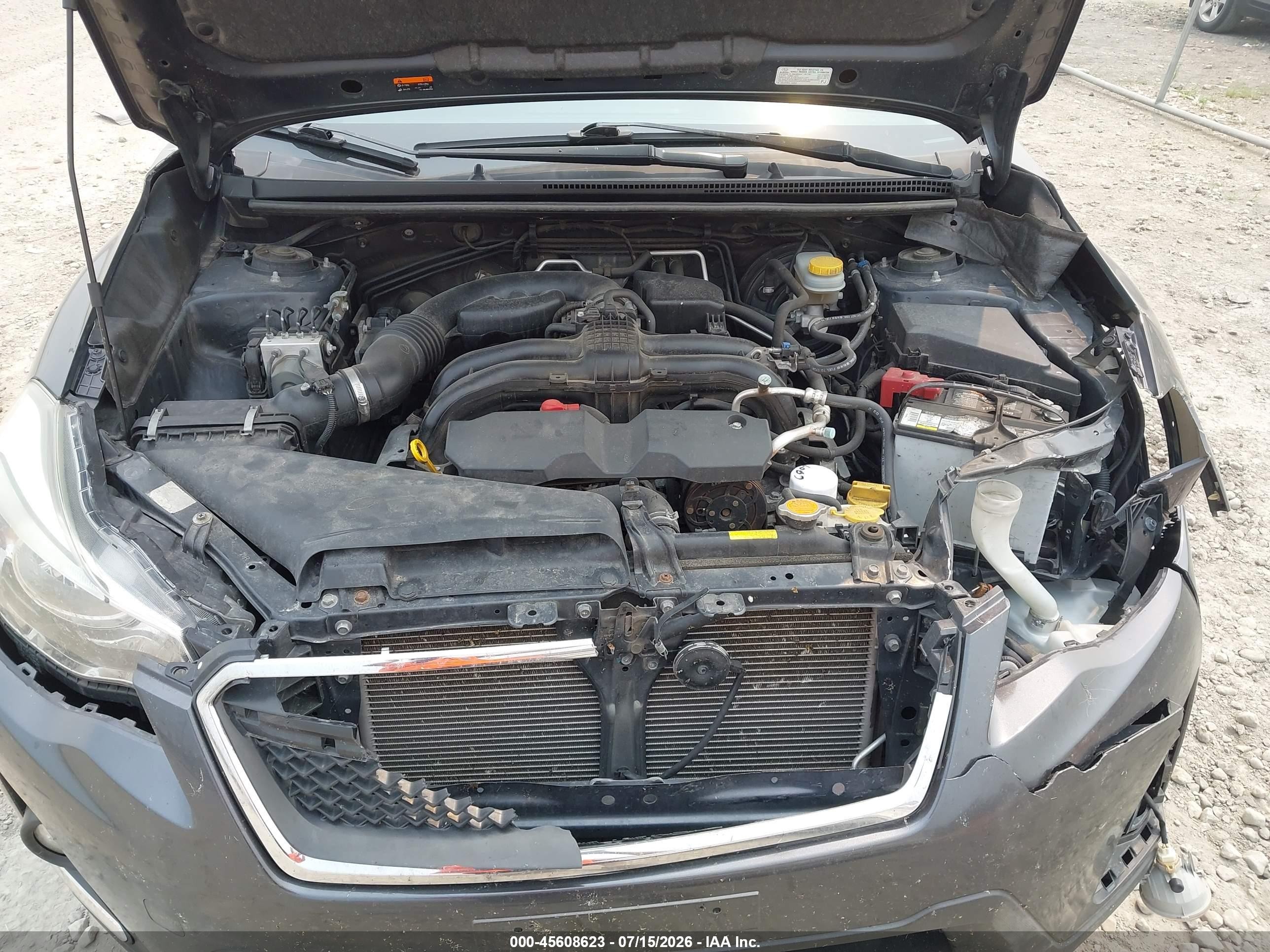 2017 Subaru Crosstrek 2.0i Premium Серый vin: JF2GPABC6HH227313