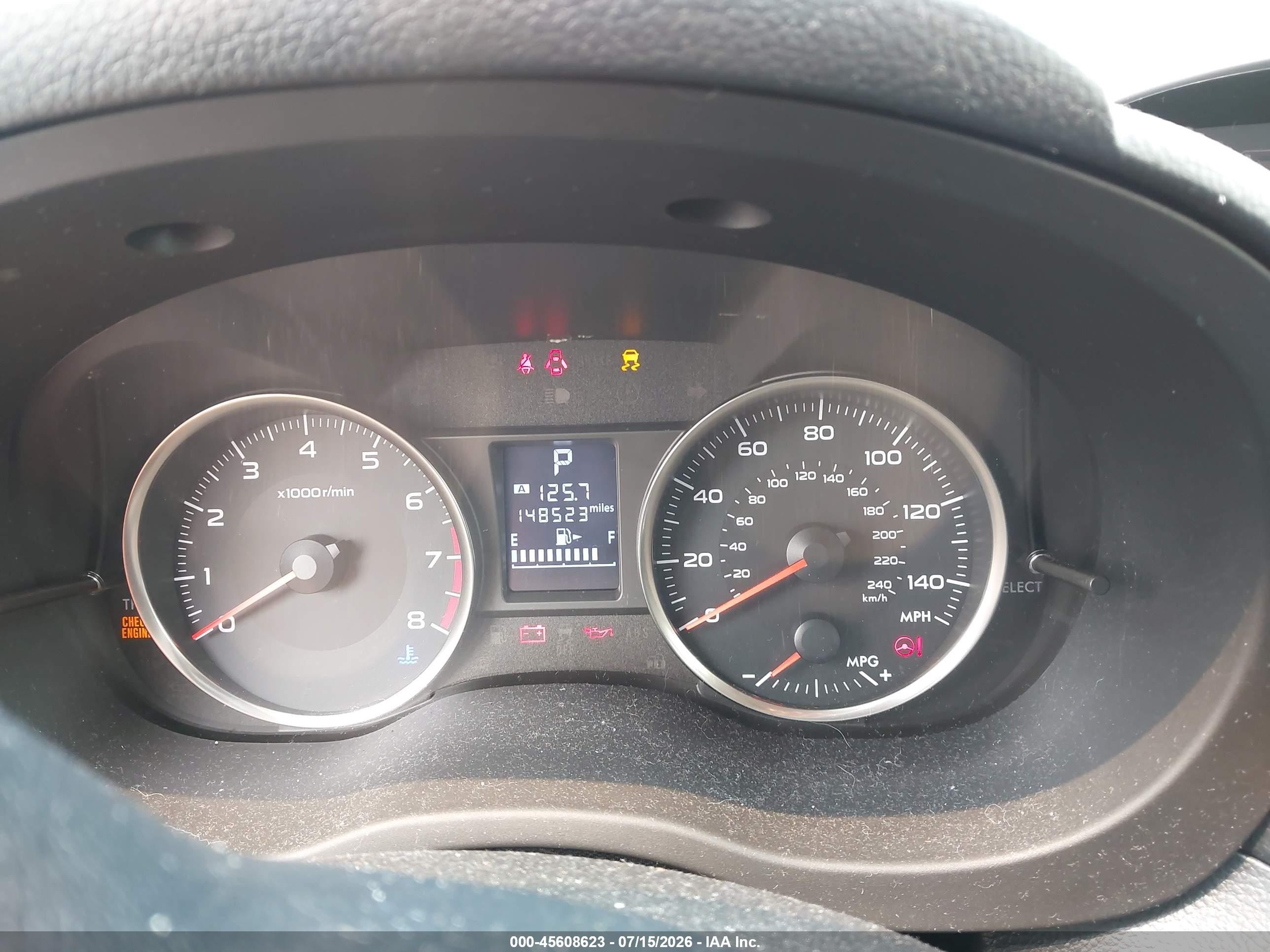 2017 Subaru Crosstrek 2.0i Premium Серый vin: JF2GPABC6HH227313