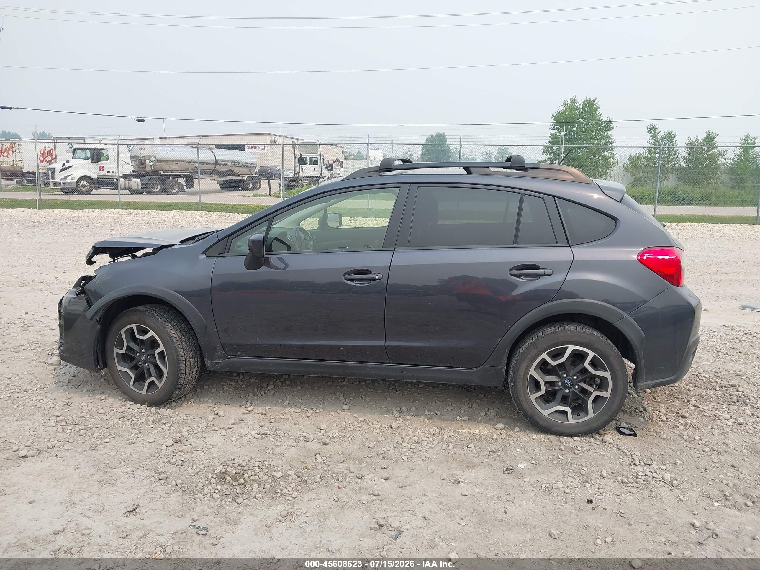 2017 Subaru Crosstrek 2.0i Premium Серый vin: JF2GPABC6HH227313