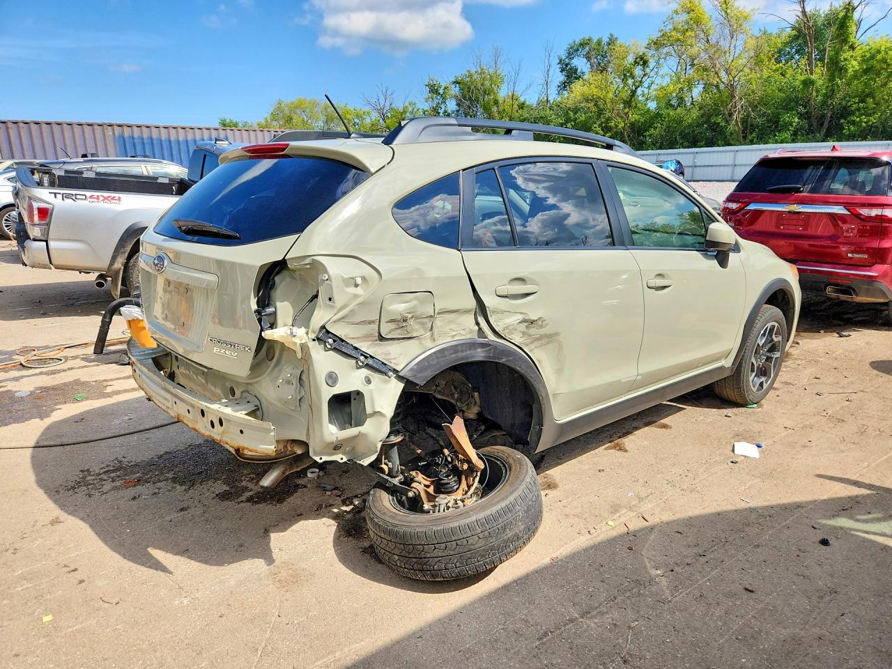 2016 Subaru Crosstrek Premium Gray vin: JF2GPABC8G8327654