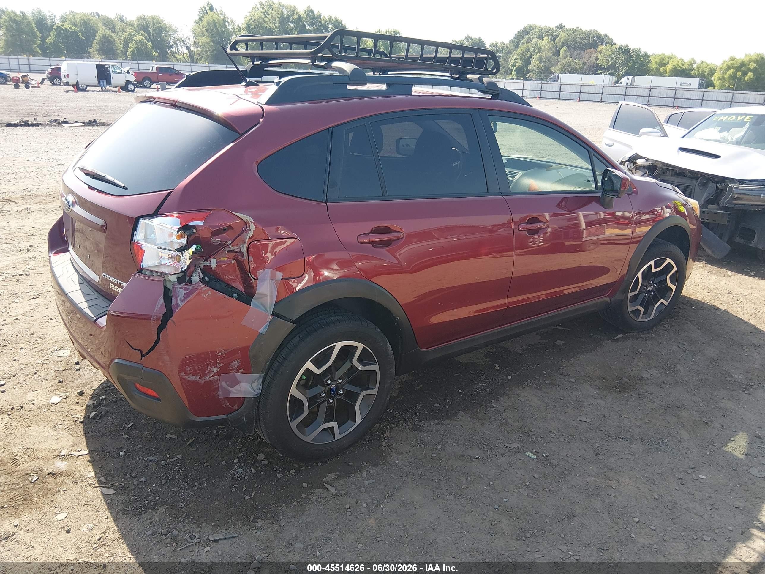 2016 Subaru Crosstrek 2.0i Premium Red vin: JF2GPABC9G8321278