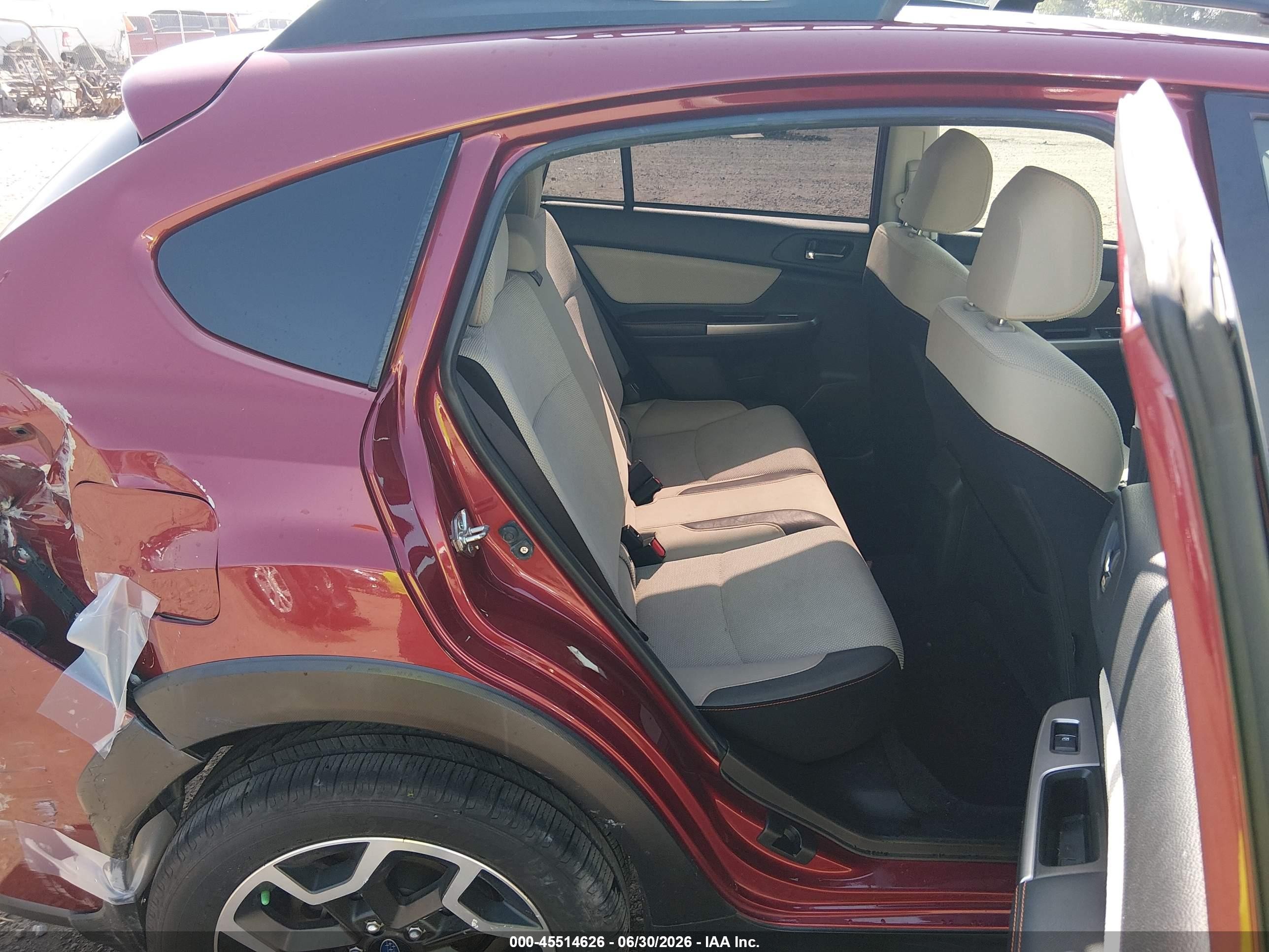 2016 Subaru Crosstrek 2.0i Premium Red vin: JF2GPABC9G8321278