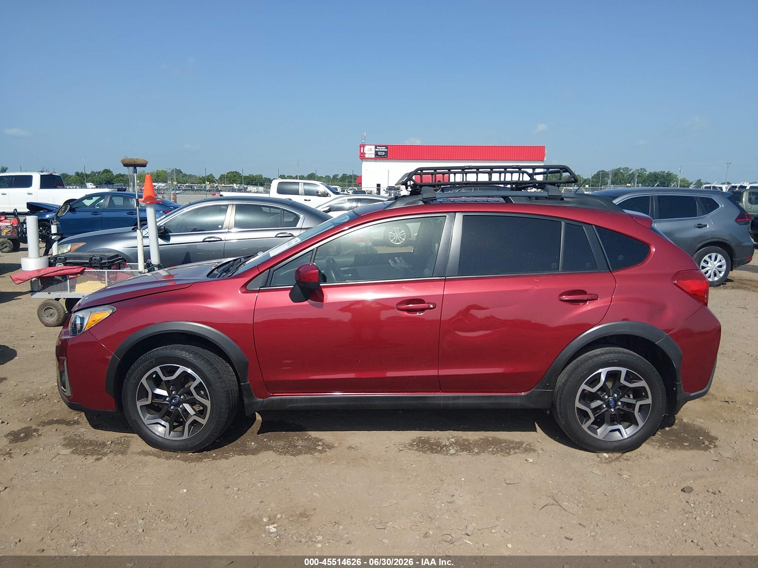 2016 Subaru Crosstrek 2.0i Premium Red vin: JF2GPABC9G8321278