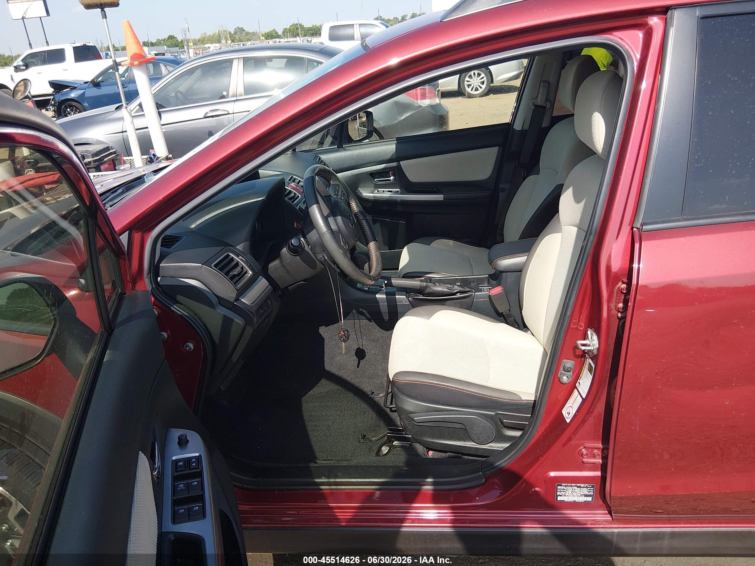 2016 Subaru Crosstrek 2.0i Premium Red vin: JF2GPABC9G8321278