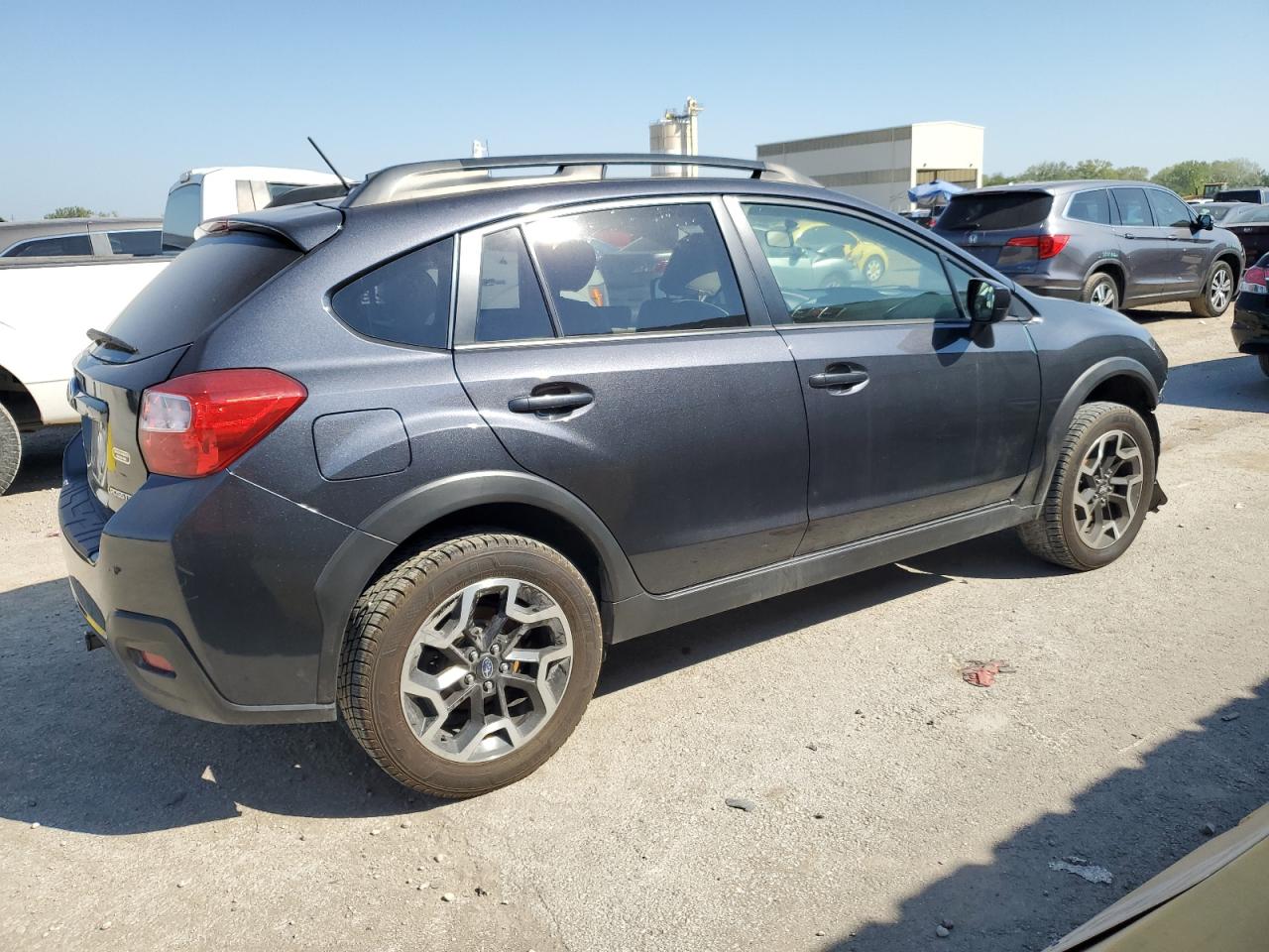 2017 Subaru Crosstrek Premium Charcoal vin: JF2GPABCXHG222735
