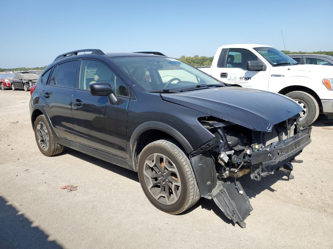 2017 Subaru Crosstrek Premium Charcoal vin: JF2GPABCXHG222735