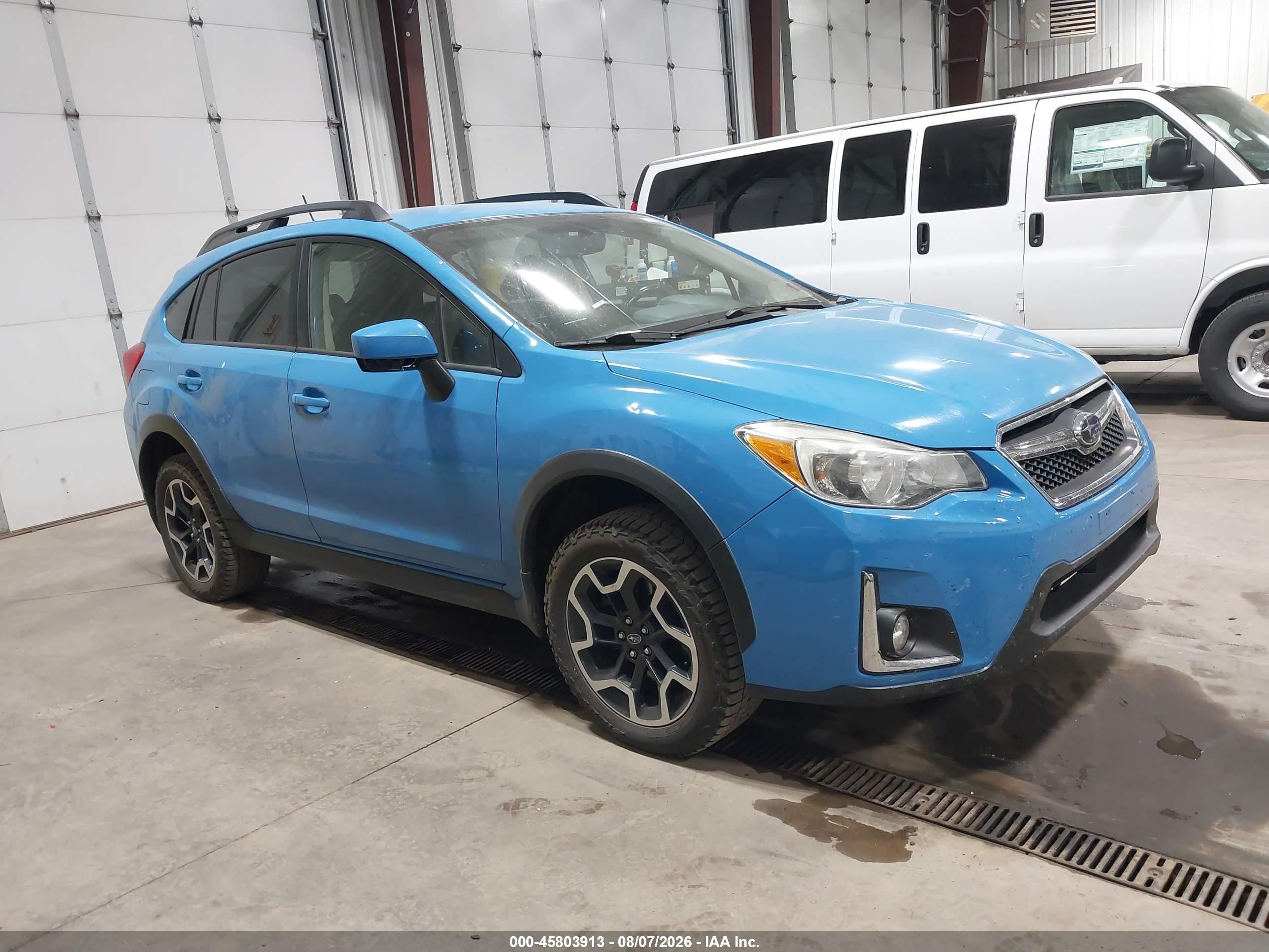 2017 Subaru Crosstrek 2.0i Premium Blue vin: JF2GPABCXHH275994