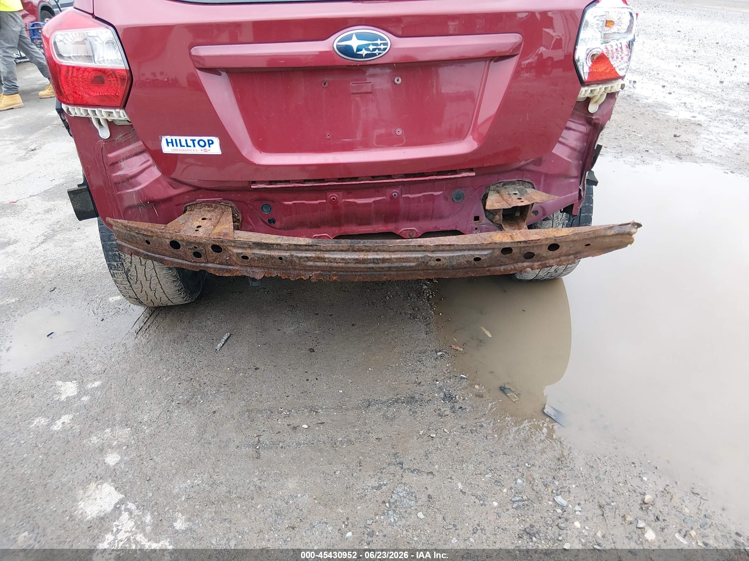 2013 Subaru Xv Crosstrek 2.0i Premium Красный vin: JF2GPACC0D1884299
