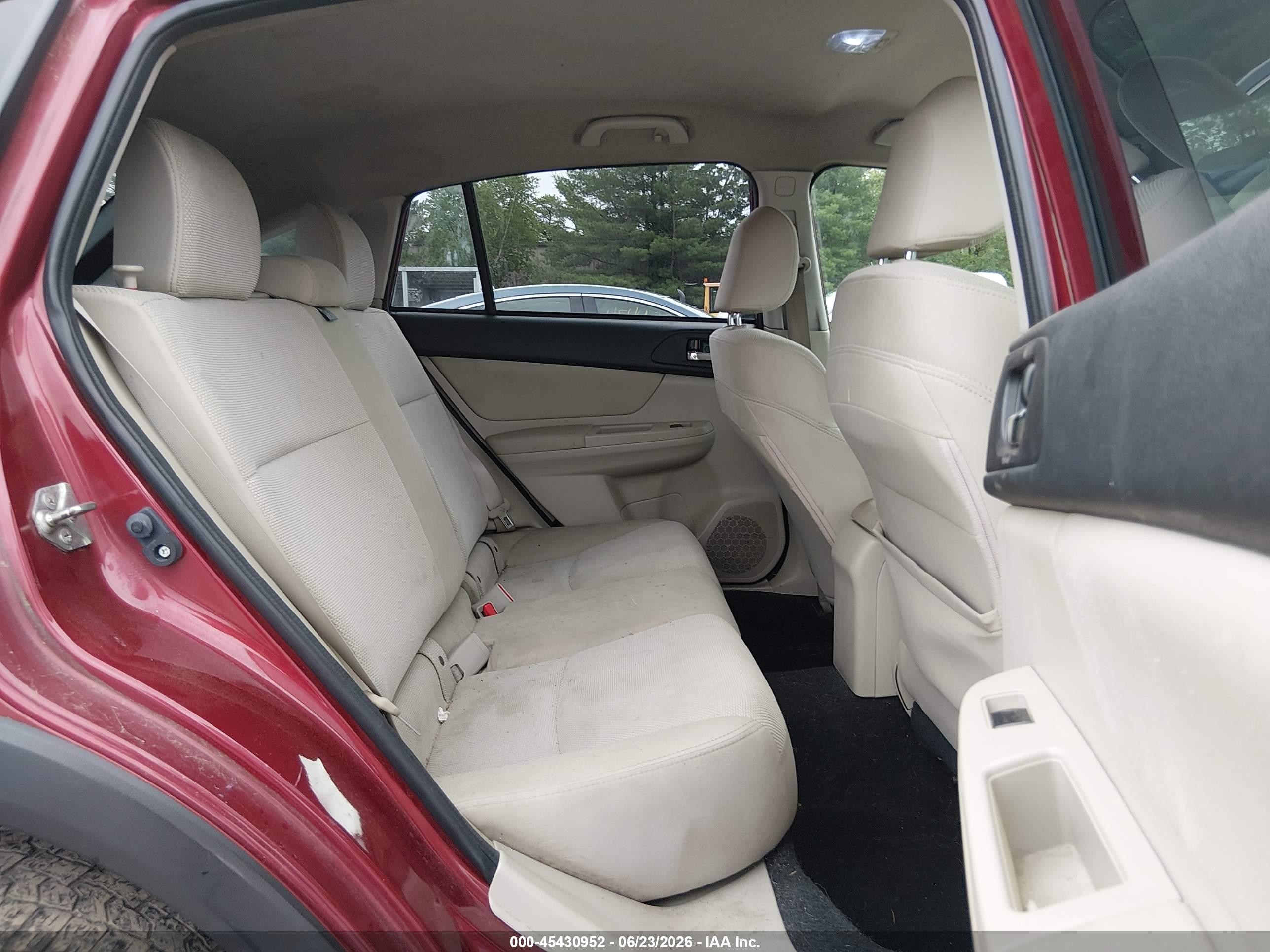 2013 Subaru Xv Crosstrek 2.0i Premium Красный vin: JF2GPACC0D1884299